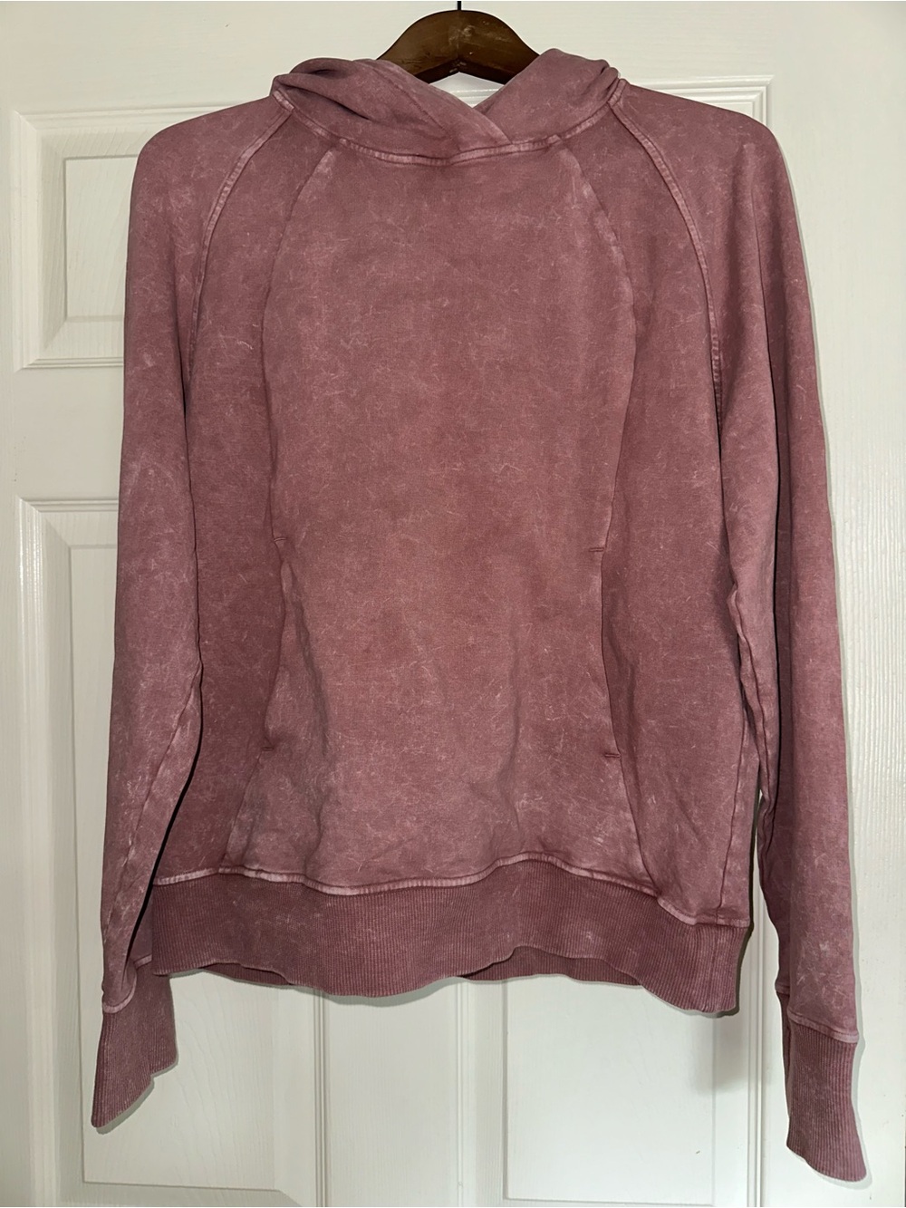 Lululemon Scuba Pullover Washed Quicksand Size 6
